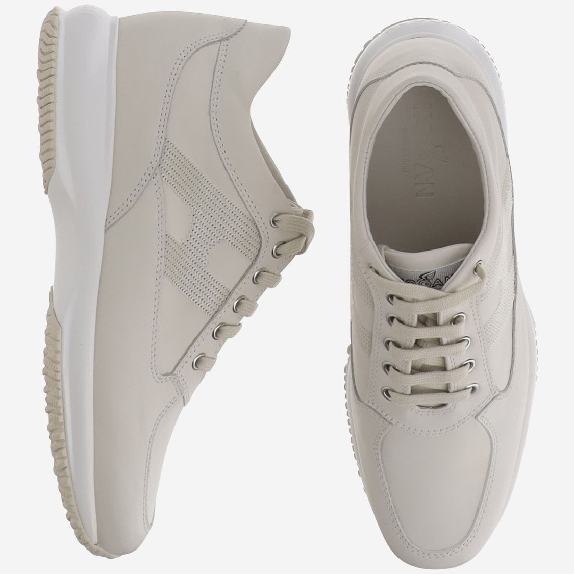 Hogan Interactive Leather Sneakers
