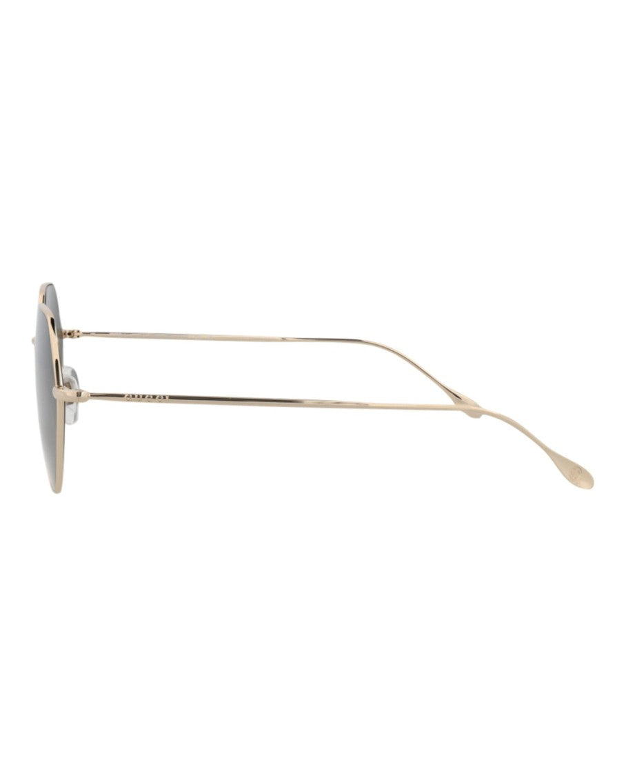 Gucci Square-Frame Metal Sunglasses With Velvet Case