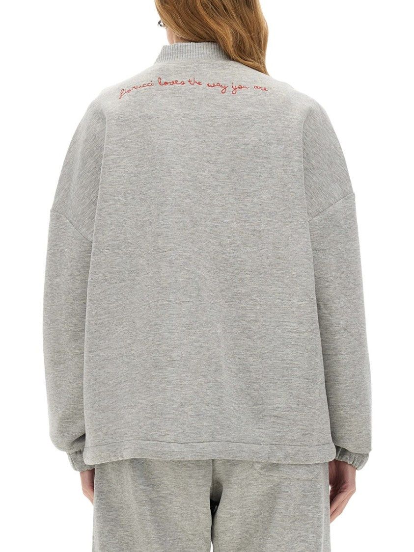 Fiorucci "Angel" Zippered Sweatshirt