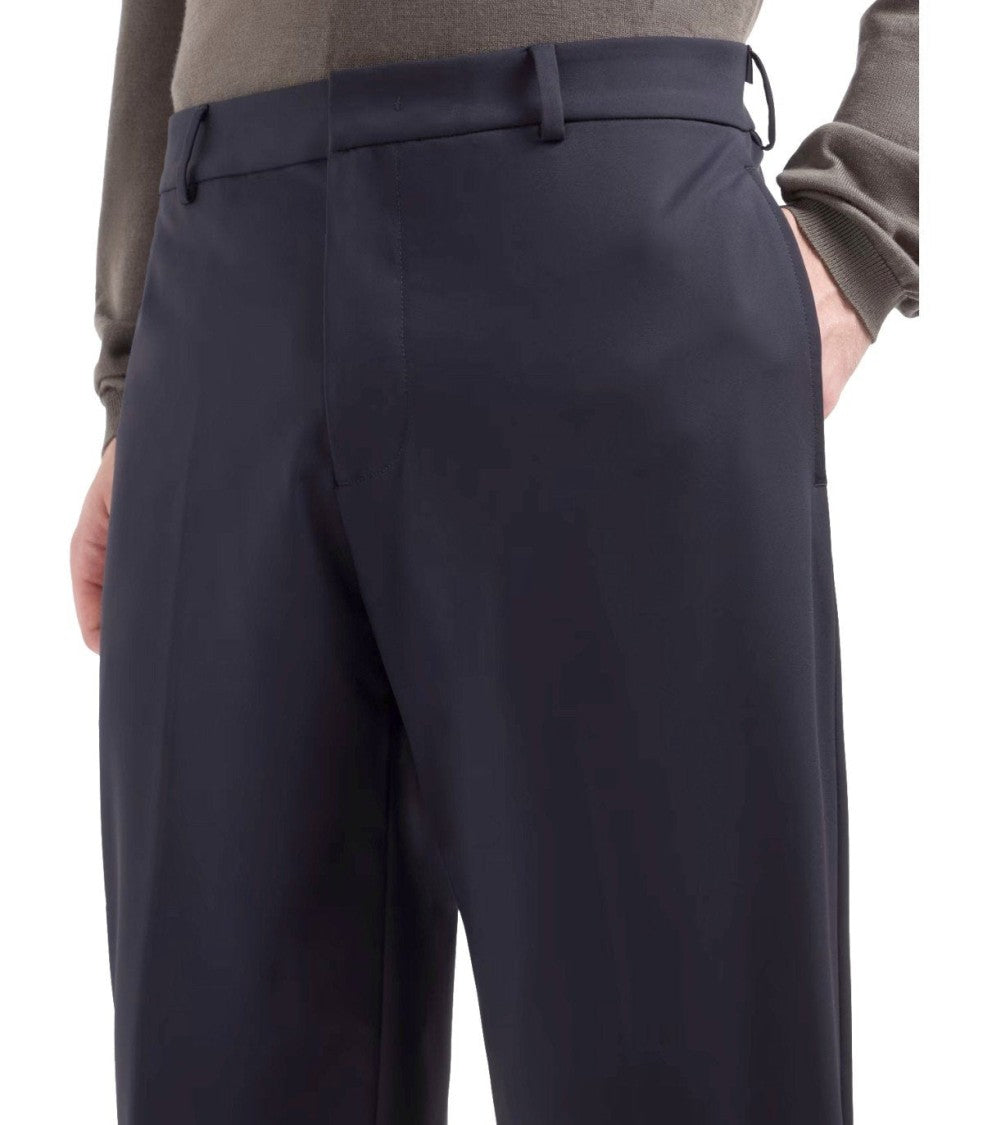 Emporio Armani Travel Essential Navy Blue Pants