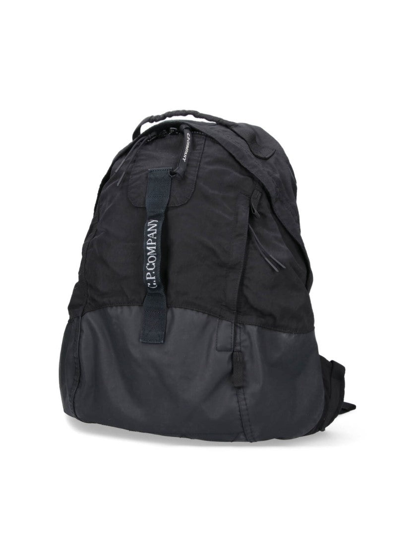 C.P. Company B-Rounded Backpack – Black