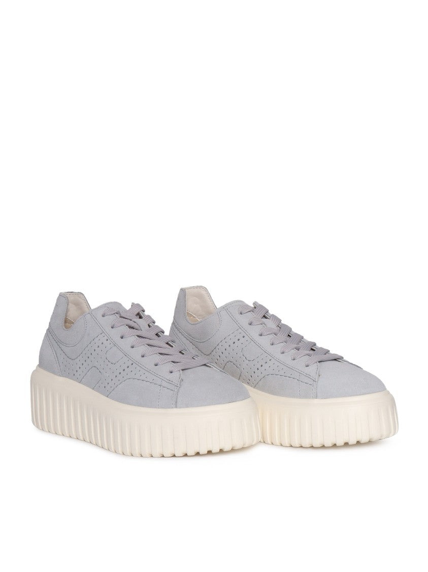 Hogan H-Stripes Allacciato H Forata Sneakers