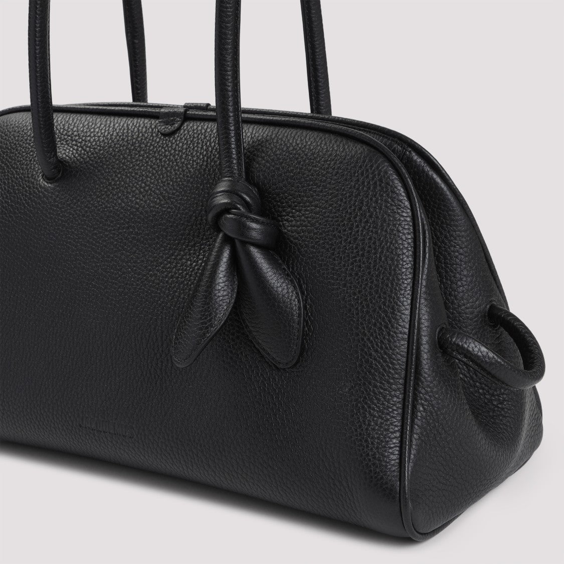 Jacquemus Calf Leather Handbag With Knot Detail