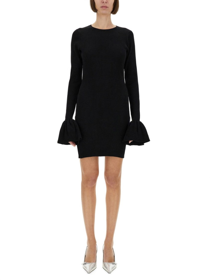 Rotate Knitted Mini Dress