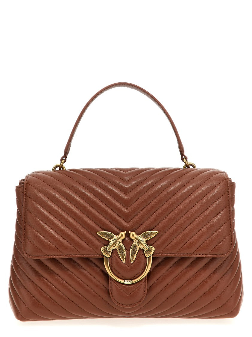 Pinko 'Big Lady Love Bag Puff Chevron' Handbag