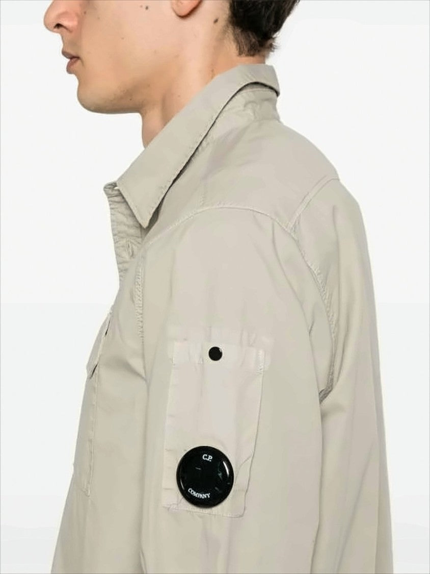 C.P. Company Long-Sleeve Shirt With Round Lens Detail