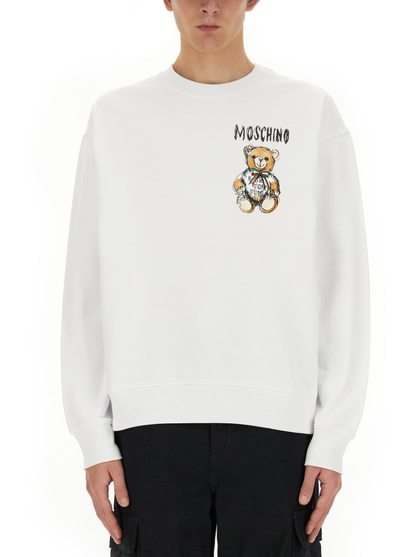 Moschino "Drawn Teddy Bear" Sweatshirt