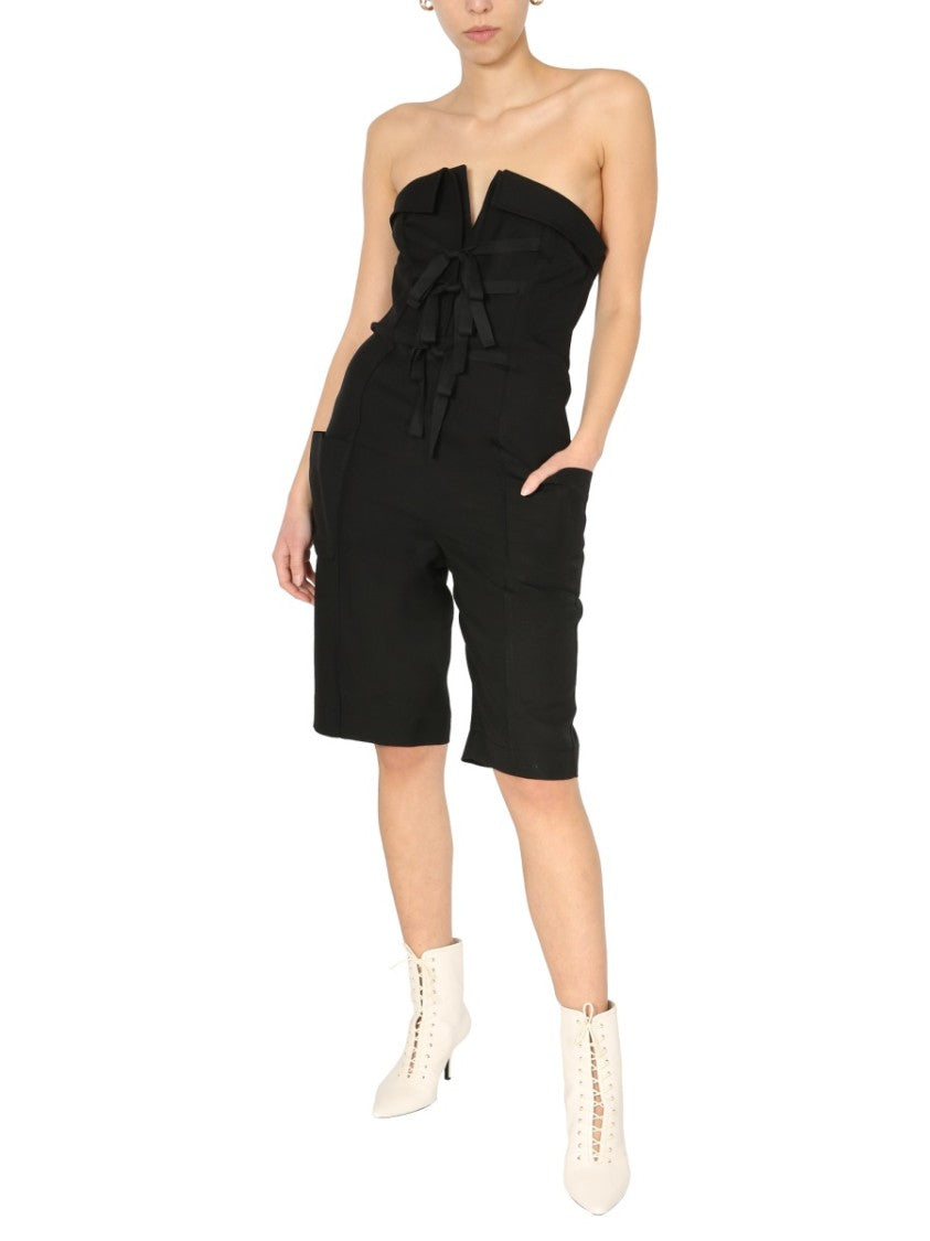 Philosophy Di Lorenzo Serafini Structured Strapless Mini Dress