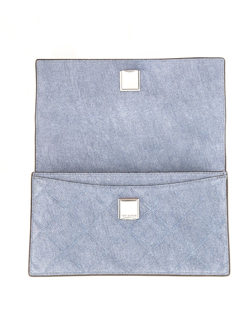 Tory Burch Suede "Fleming" Bag