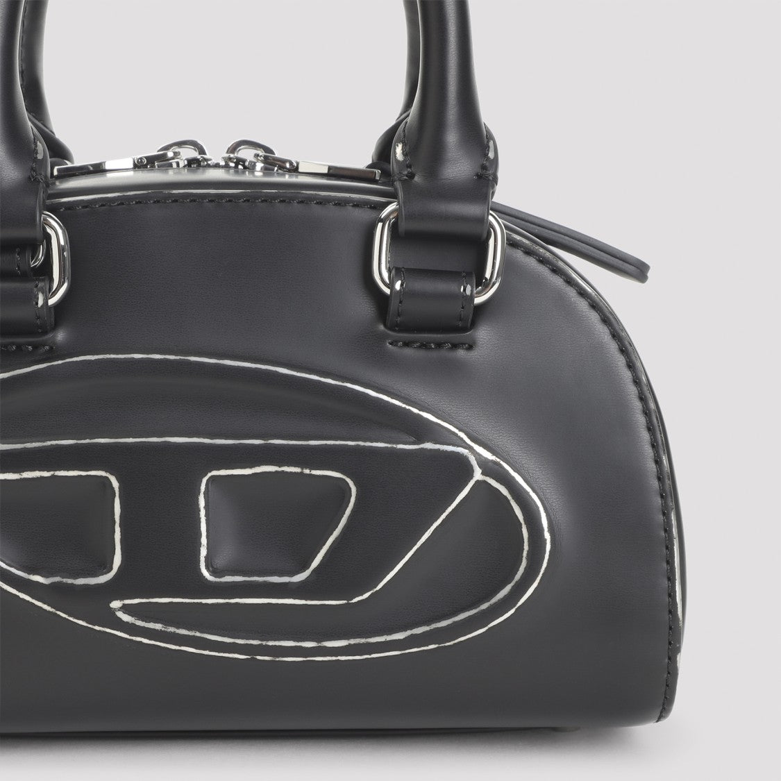 Diesel Compact Black Handbag
