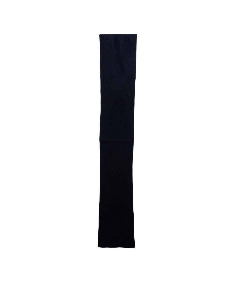 Kangra Ribbed Knit Scarf With Fine Texture