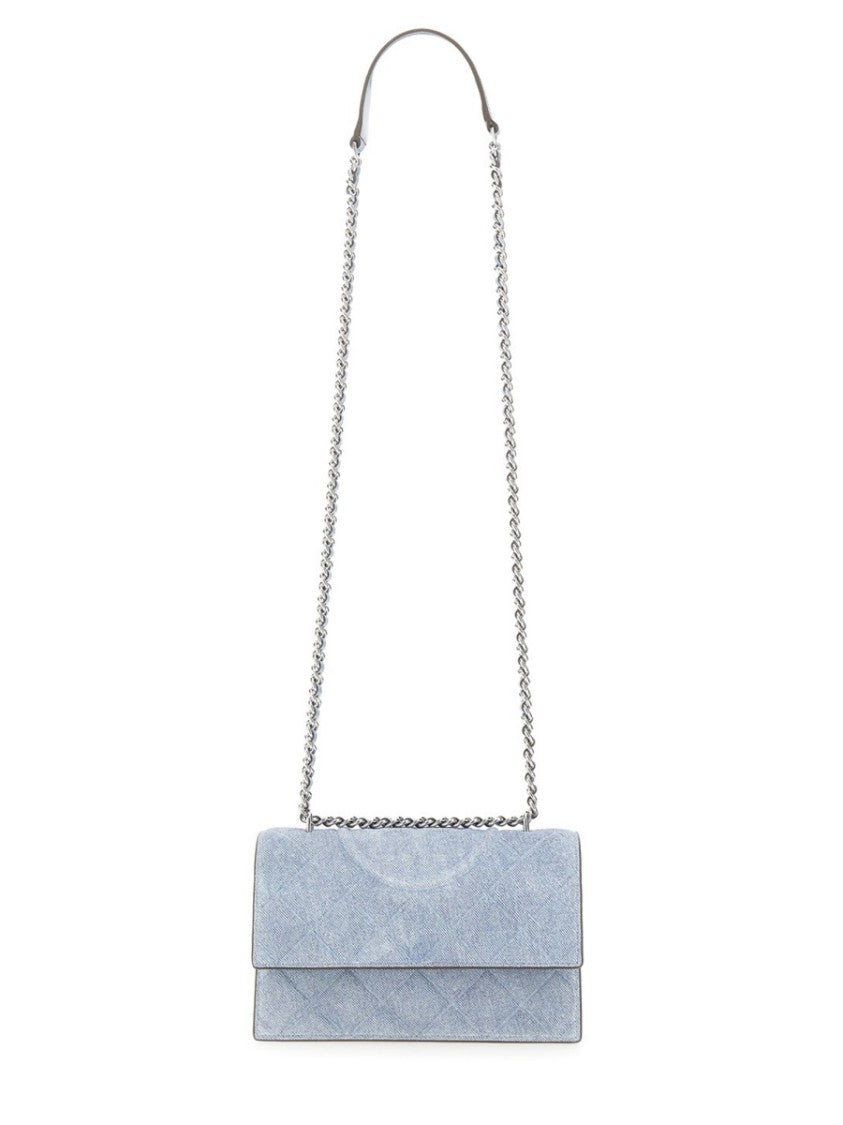 Tory Burch Suede "Fleming" Bag