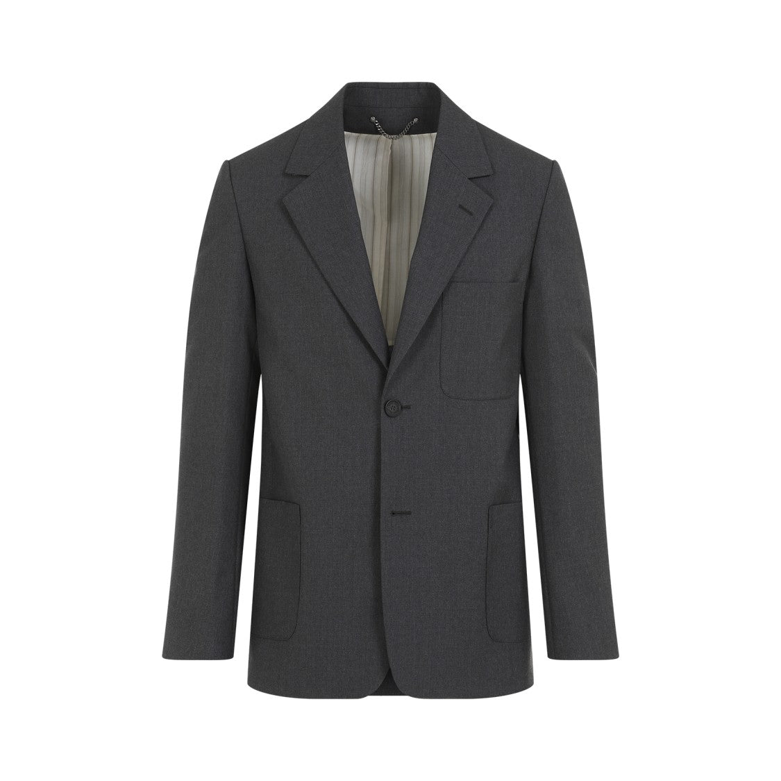 Golden Goose Men's Virgin Wool Jacket With Tailored Fit
