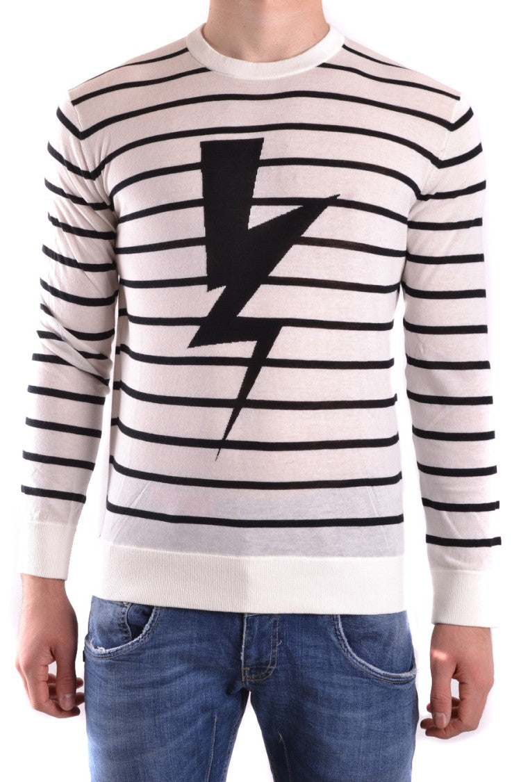Neil Barrett Multicolor Knit Sweater