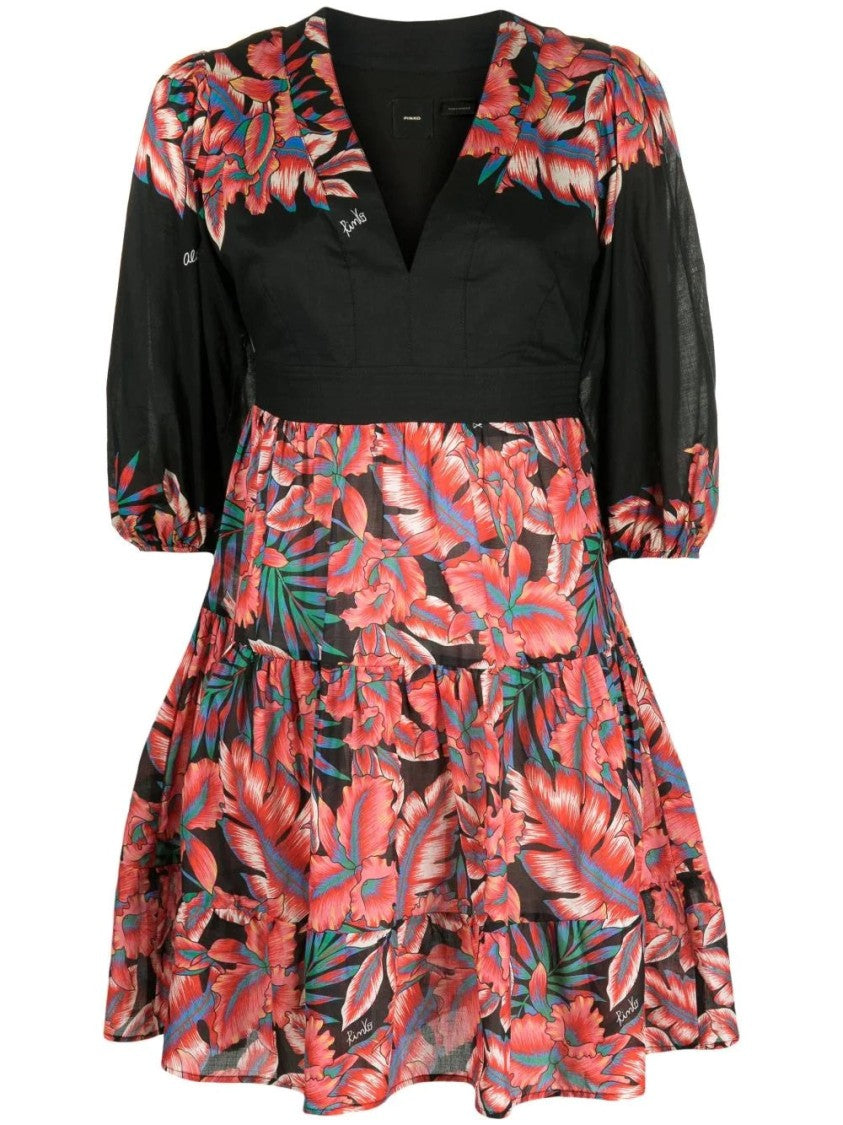 Pinko Balto Flares Sleeves Dress