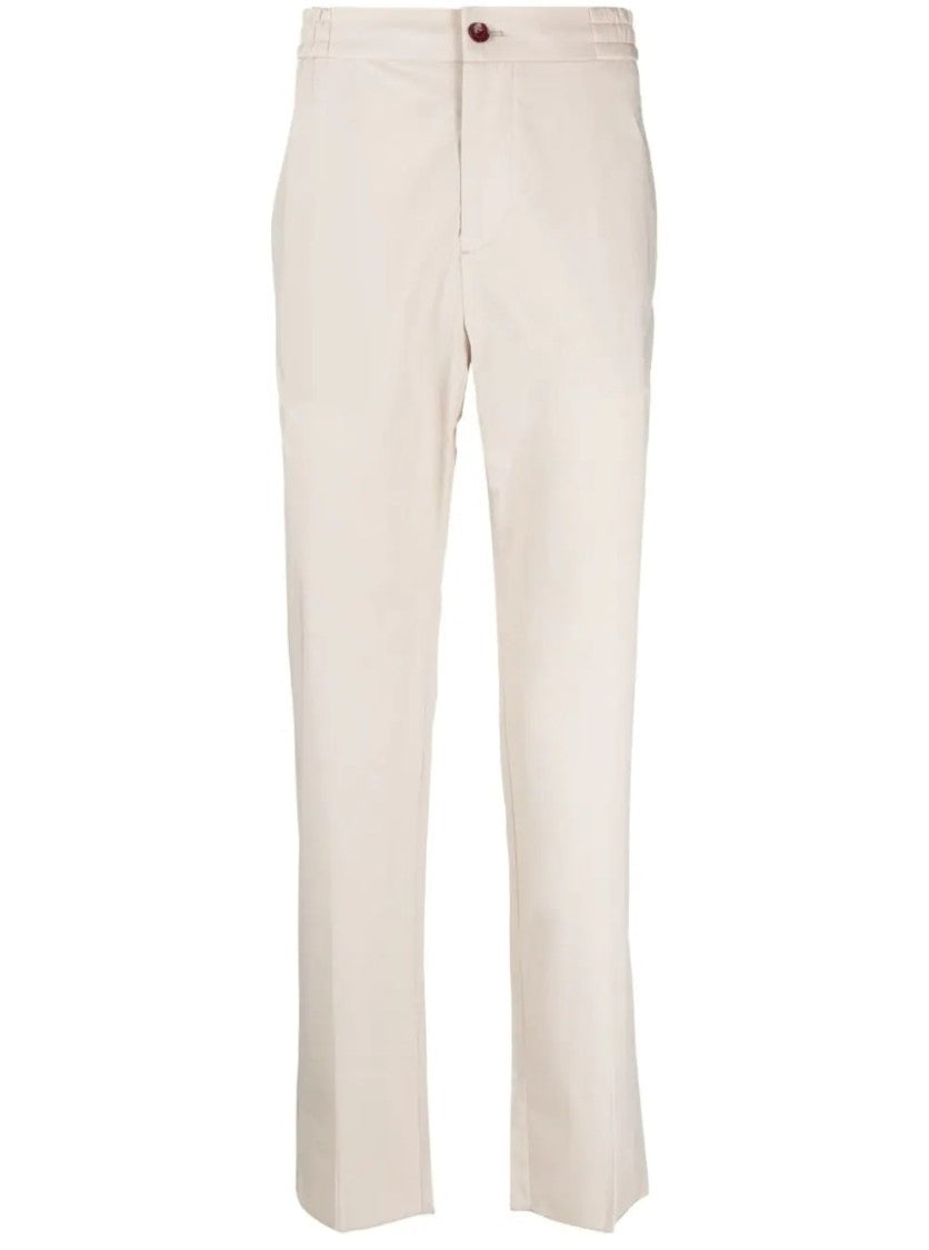 Etro Tailored Jogger Pants With Button Accents