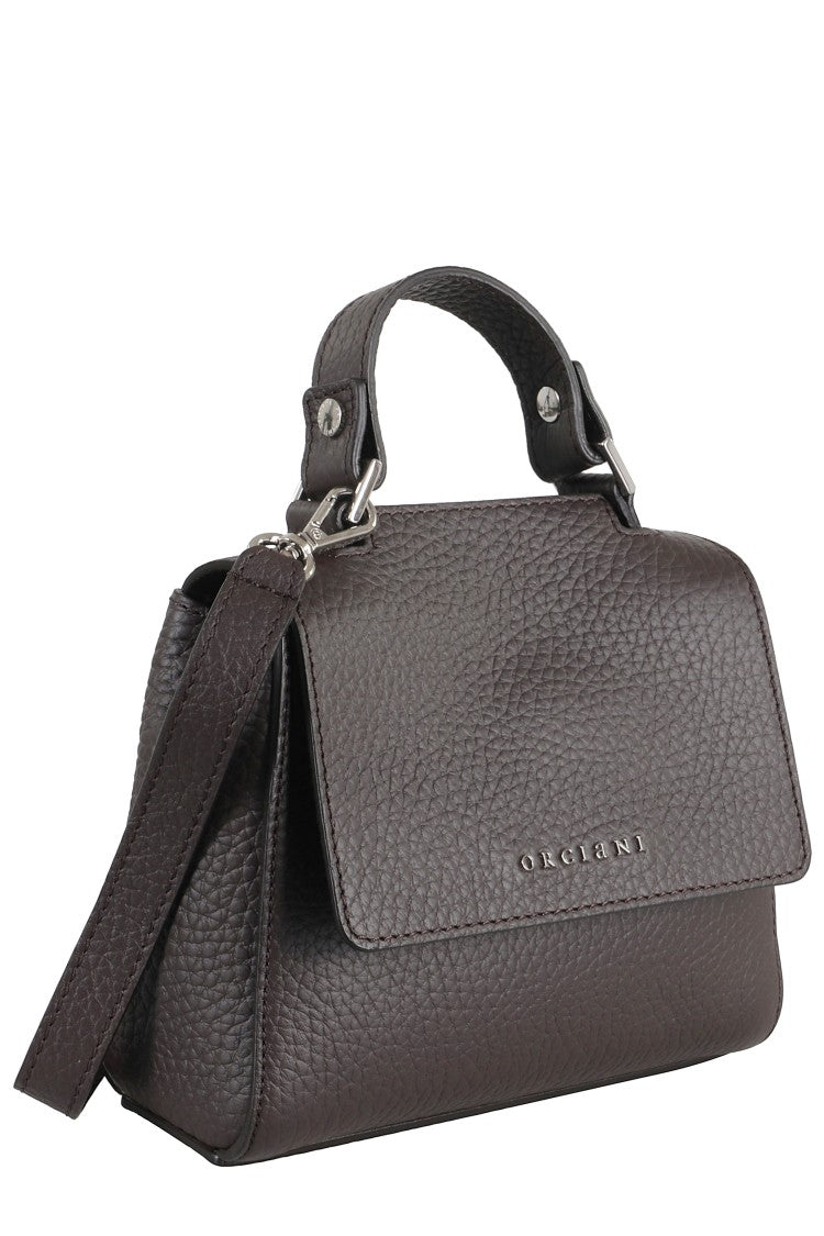 Orciani Soft Pebbled Leather Mini Bag