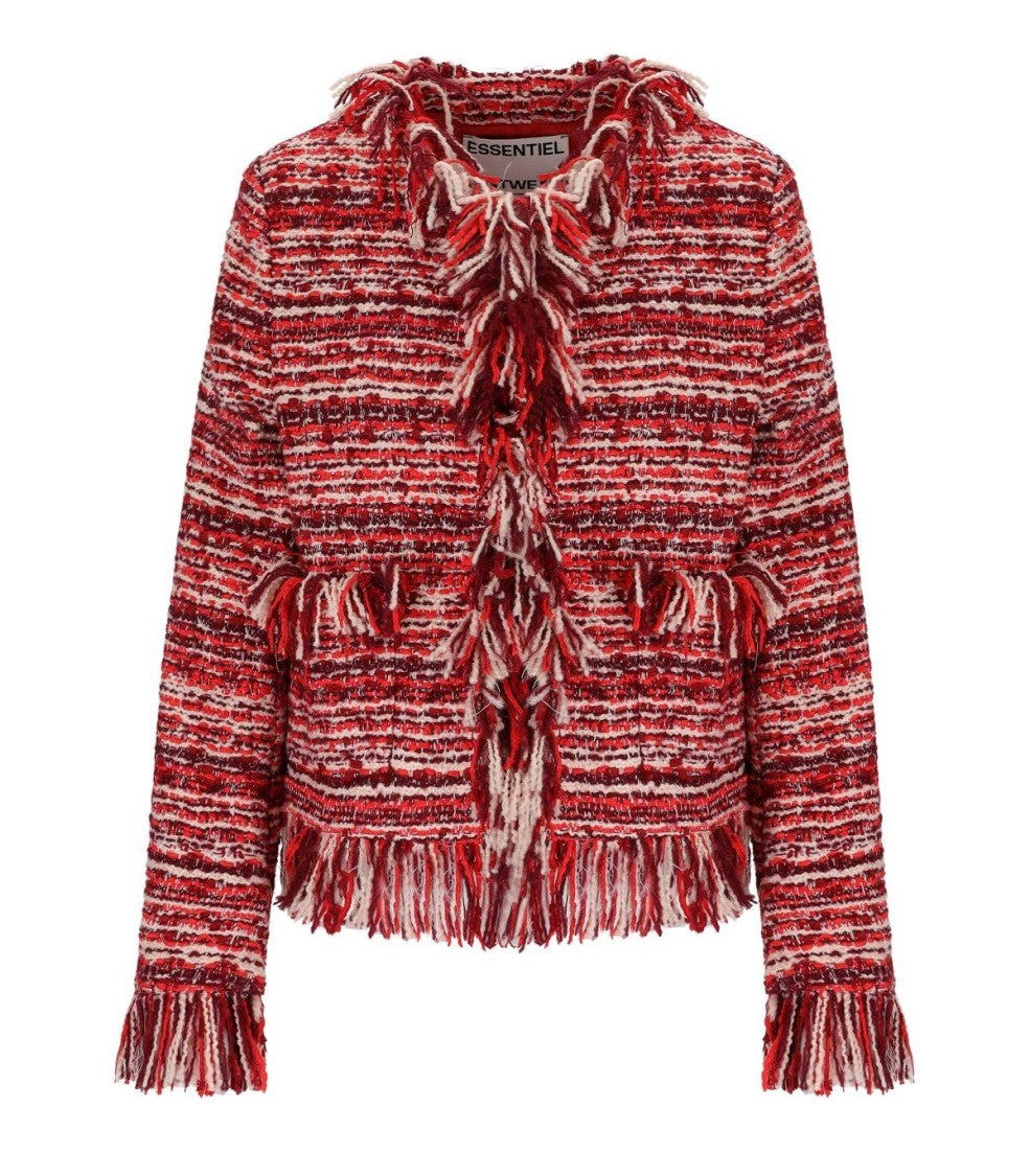 Essentiel Antwerp Iskara Red Jacket
