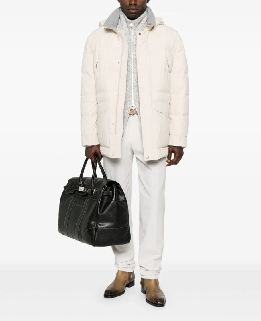 Brunello Cucinelli Tailored Piumino Jacket With Hood
