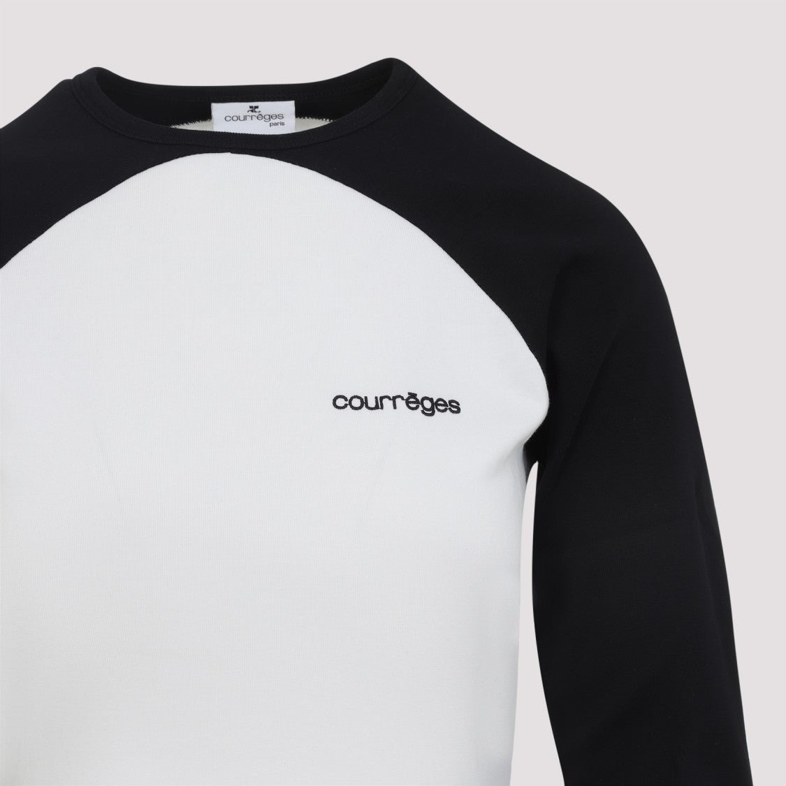 Courrèges Classic White Casual T-Shirt