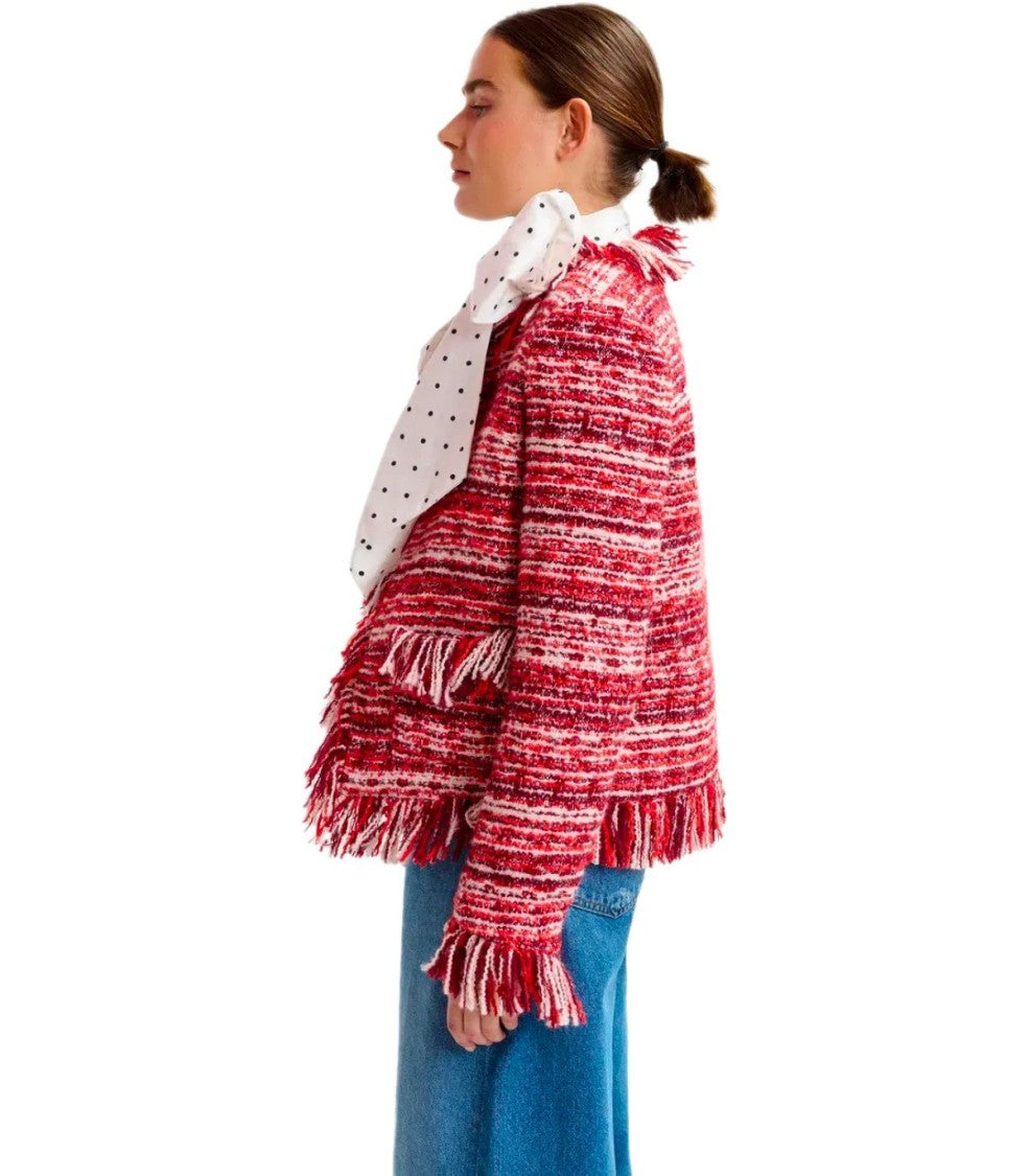 Essentiel Antwerp Iskara Red Jacket