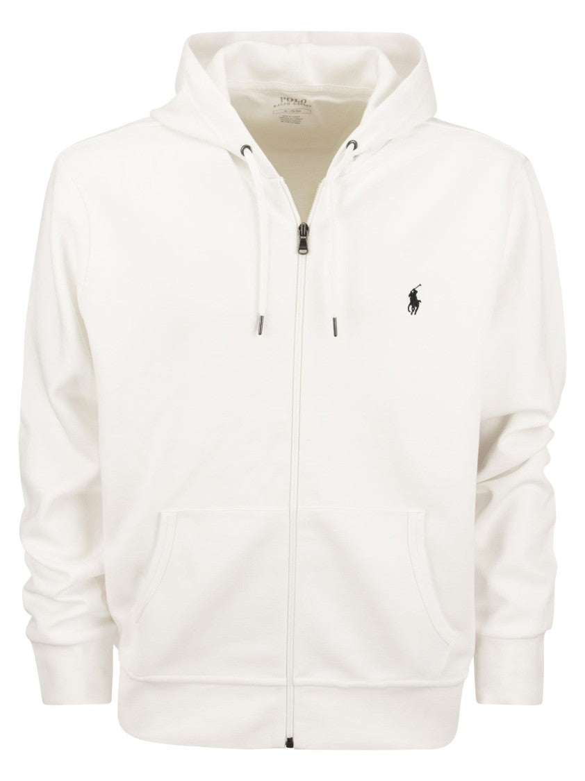 Polo Ralph Lauren Technical Cotton Zip-Fastened Hooded Sweatshirt
