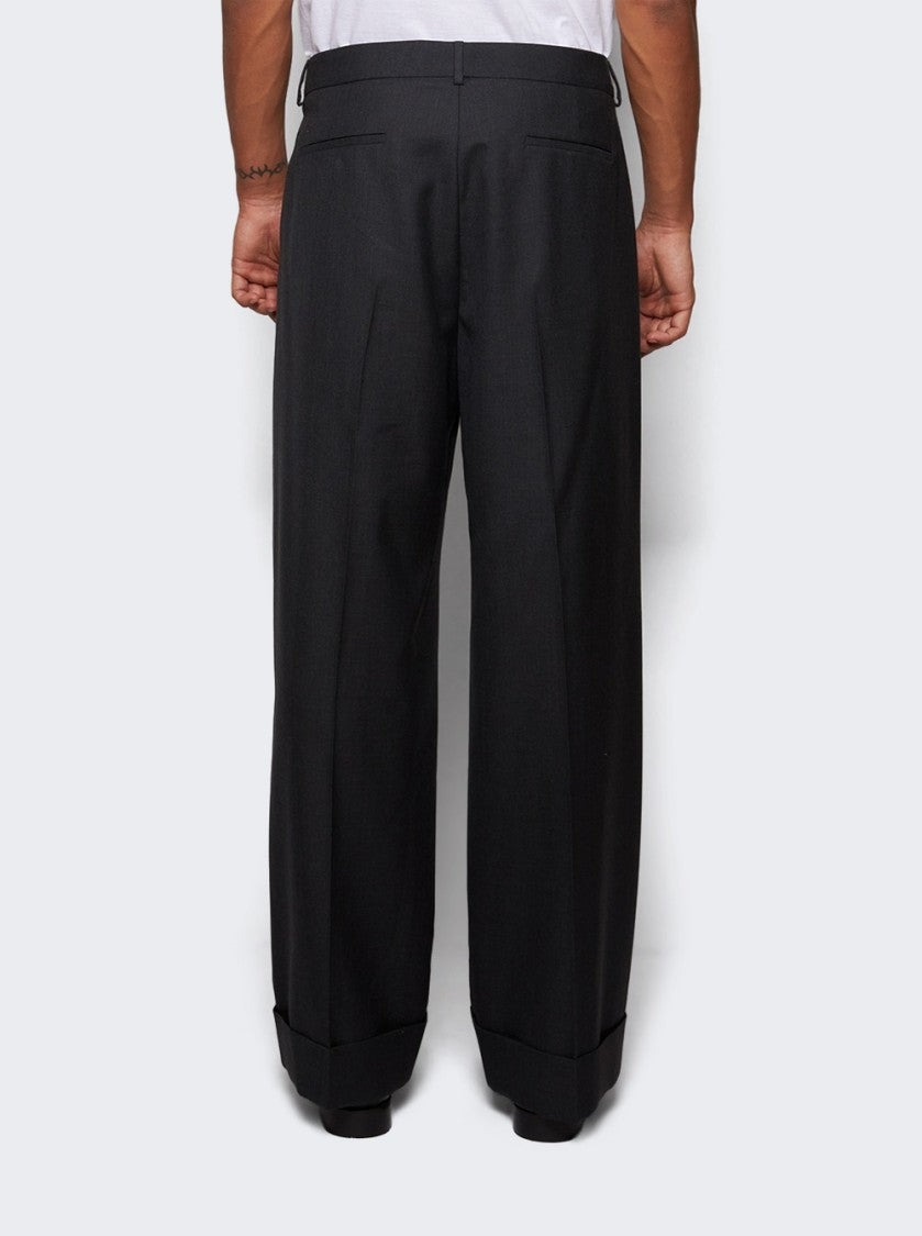 Valentino Pantalone | Collection | Melange Wool Gabardine