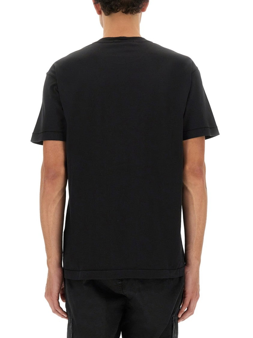 Stone Island Classic Crew Neck Slim Fit T-Shirt Crafted