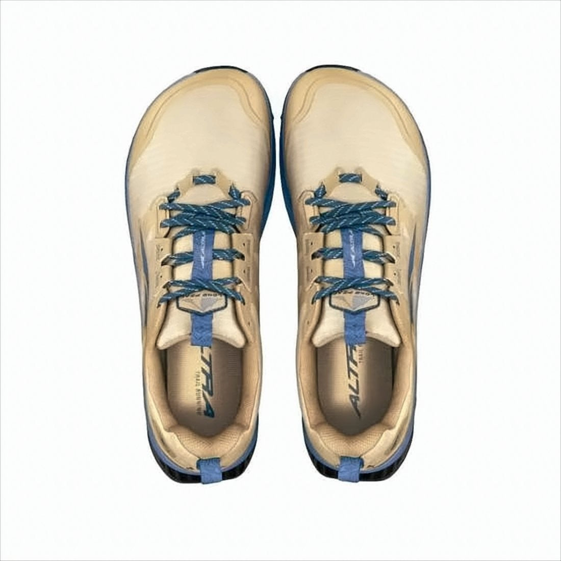 Altra Beige Nylon And Mesh Low-Top Athletic Sneakers