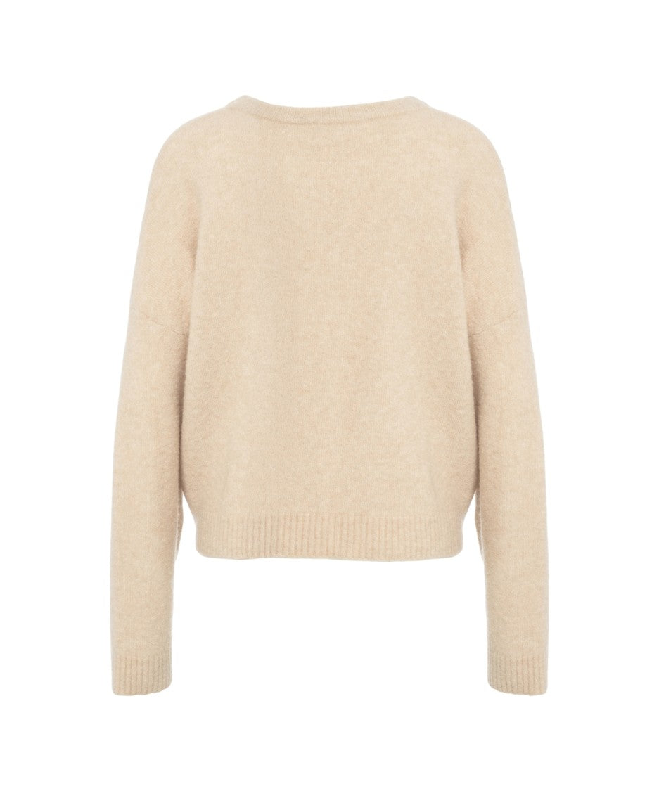 Crush Soft Textured Mohair Blend Sweater