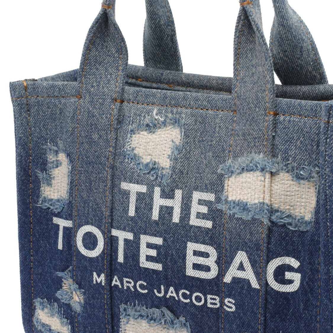 Marc Jacobs Compact Structured Cotton Tote Bag