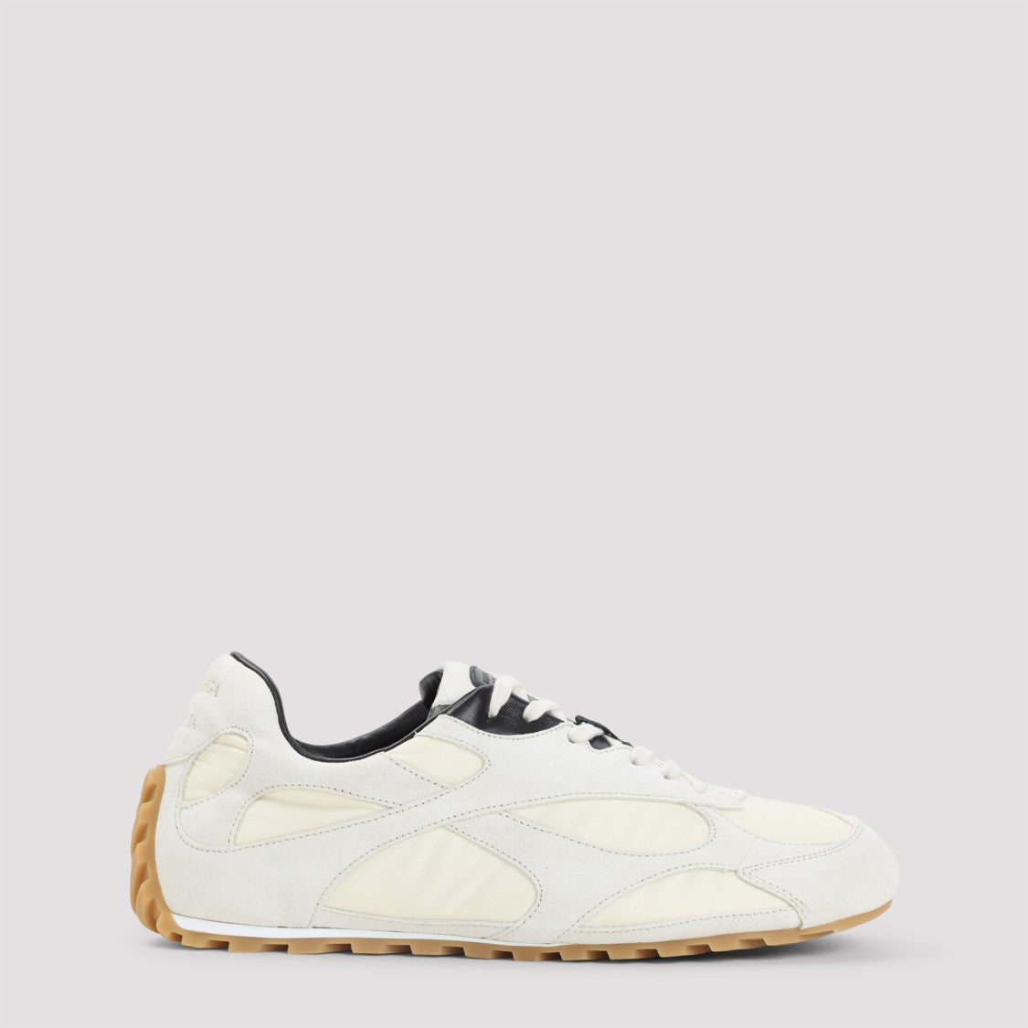 Bottega Veneta Suede Leather Sneakers With Contemporary Design