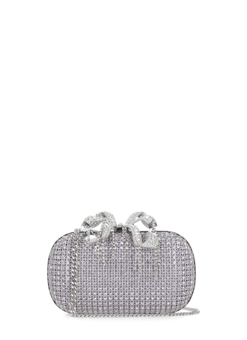 Self-Portrait Chainmail Clutch Bag