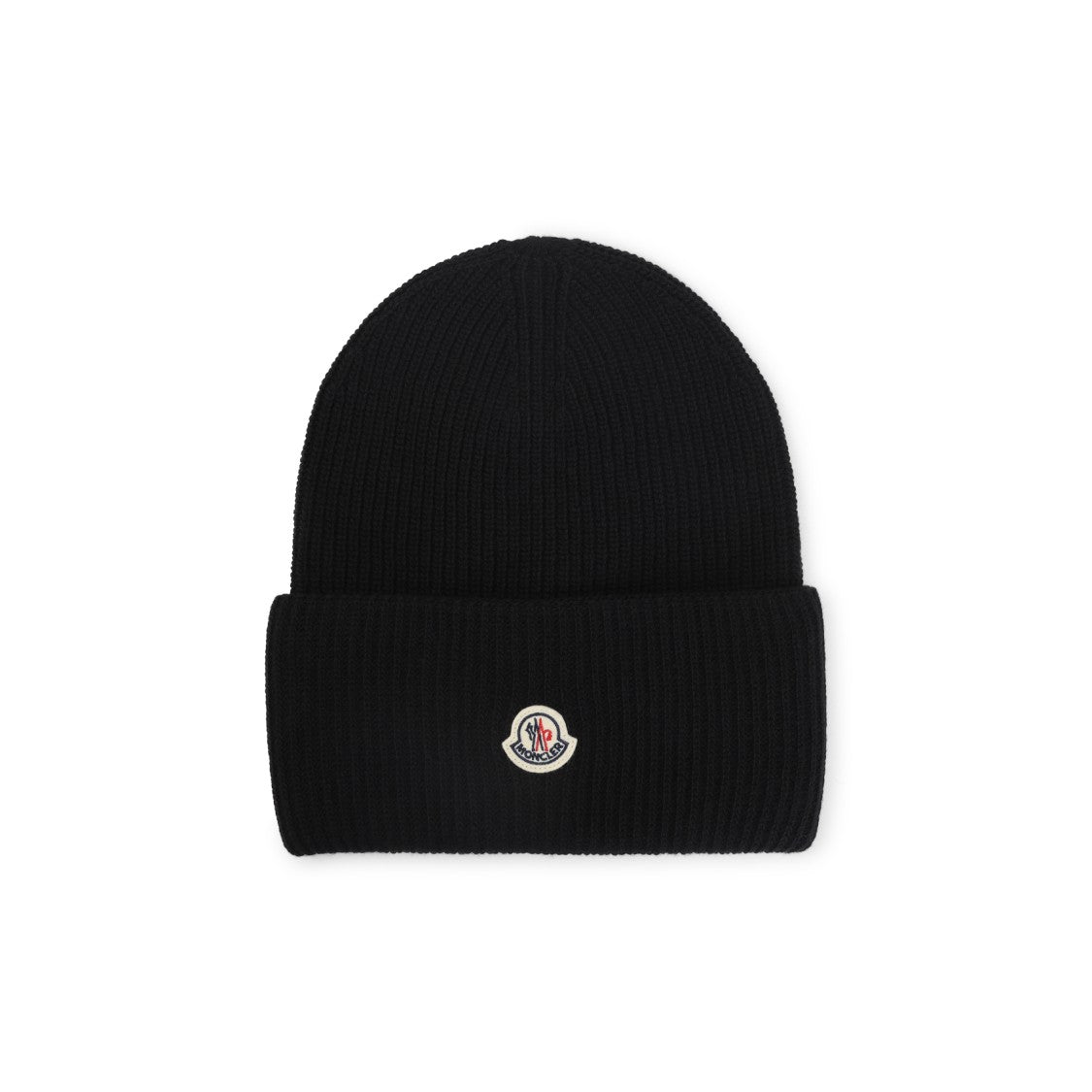 Moncler Black Virgin Wool Hat