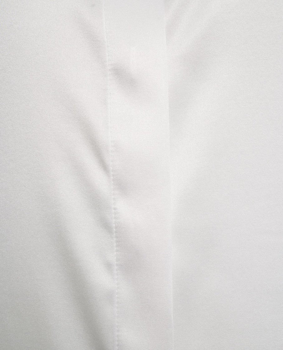 Himon's Fluid Silk Blouse With Classic Collar