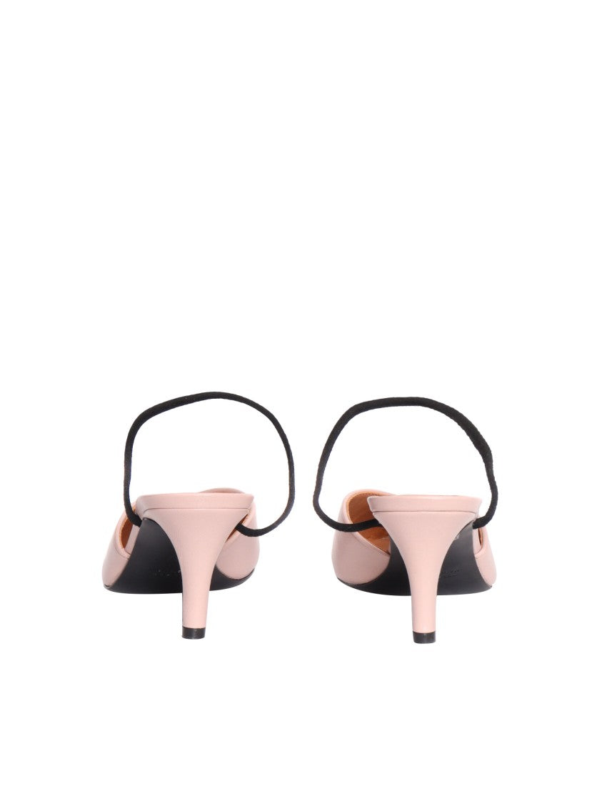 Via Roma 15 Pink Chanel Slingback Shoes