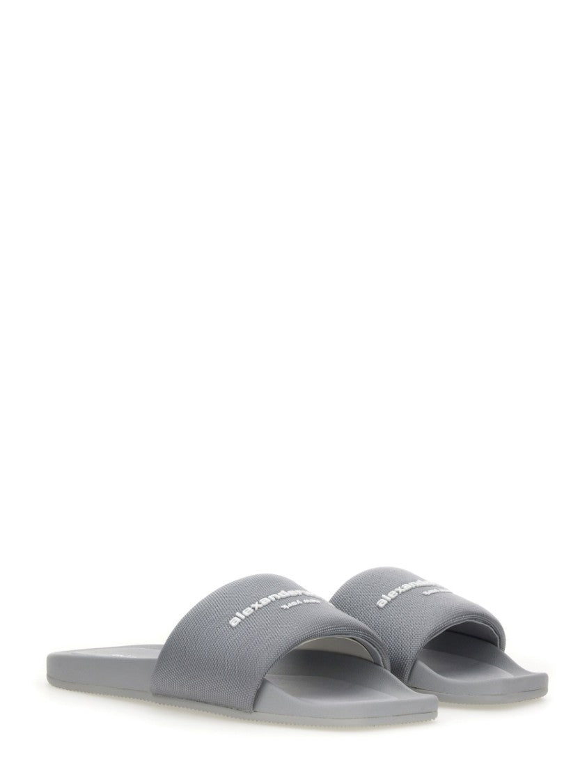 Alexander Wang Nylon "Aw" Sandal