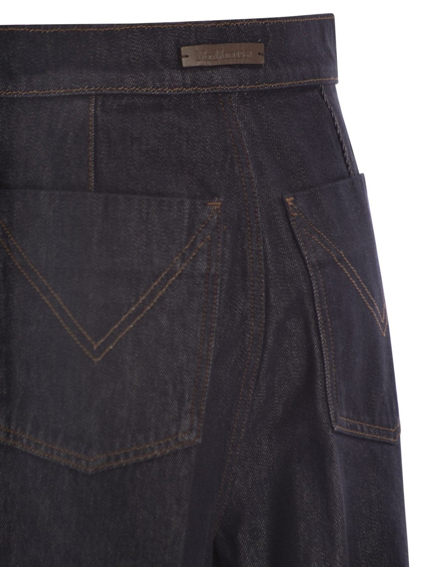 Max Mara Carmine Wide Leg Denim Jeans