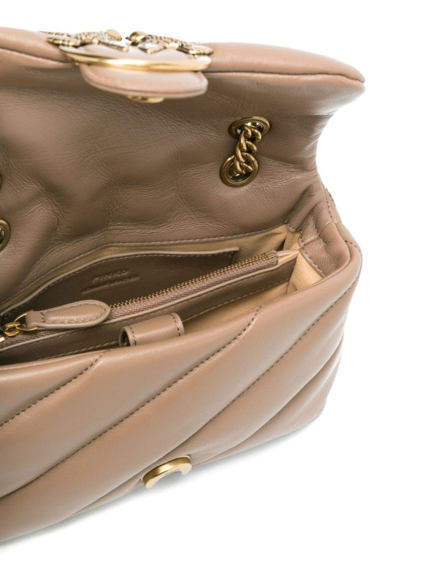 Pinko Crossbody Bag With Metal Logo