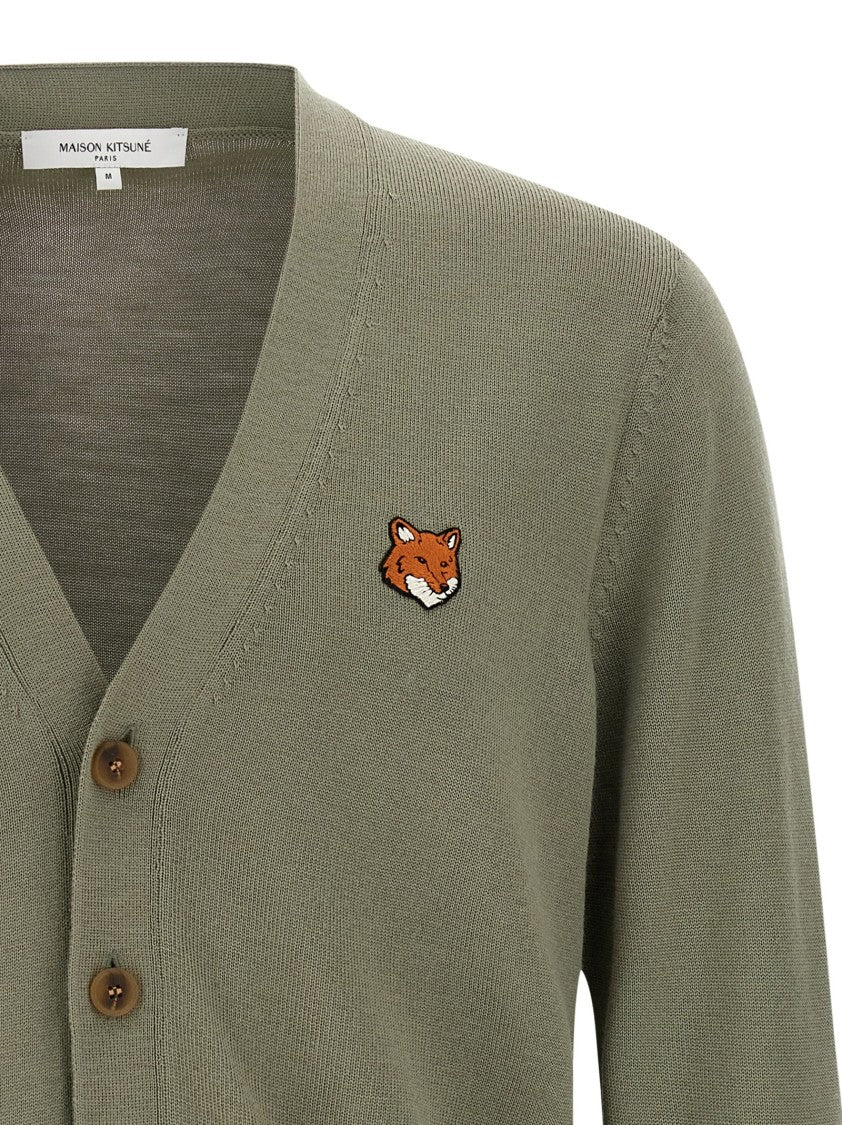 Maison Kitsuné Fox Wead' Cardigan