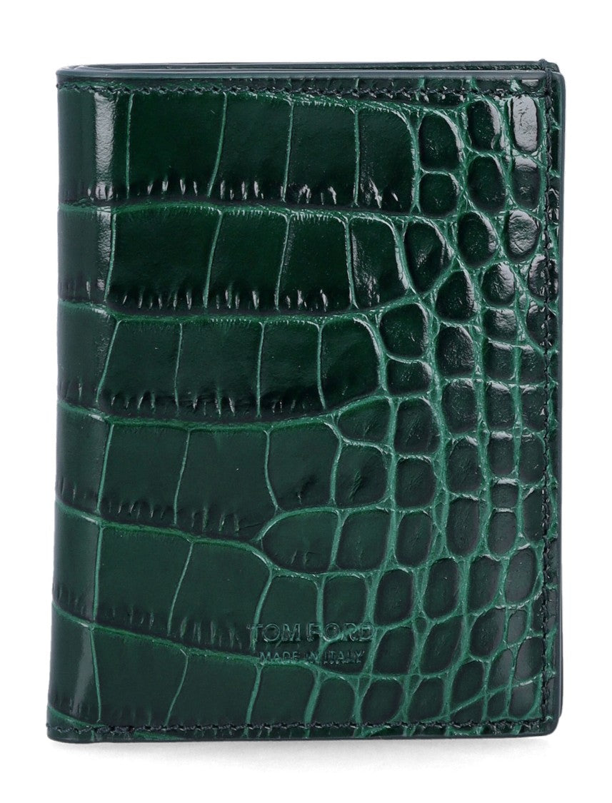 Tom Ford Compact Calf Leather Wallet