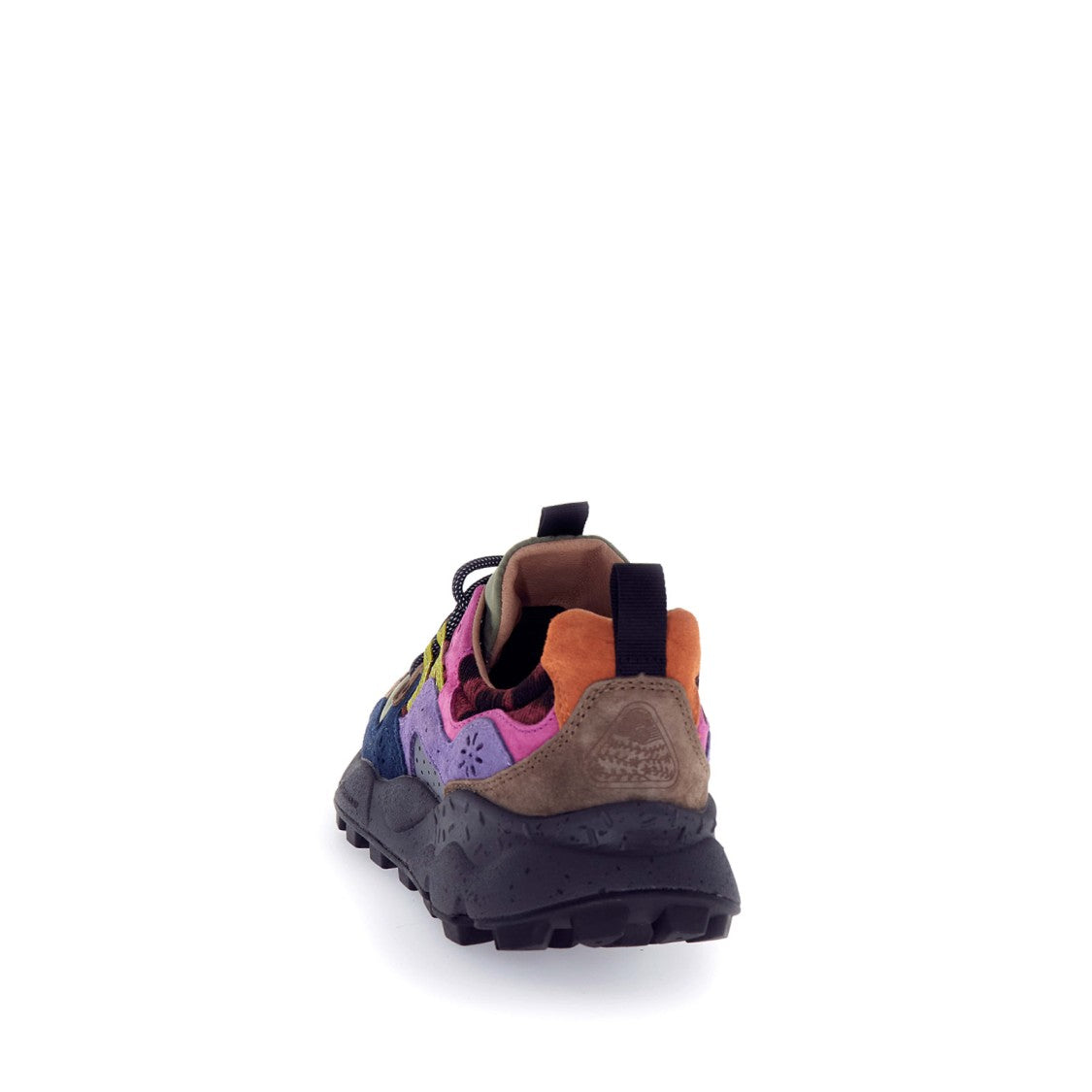 Flower Mountain Yamano Sneakers - Olive Green/Brown/Blue/Lilac