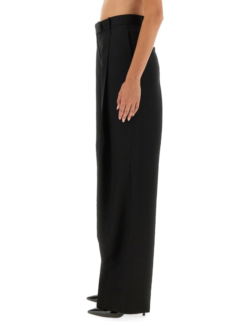 Tom Ford Sharp Wool Pants With Pleats