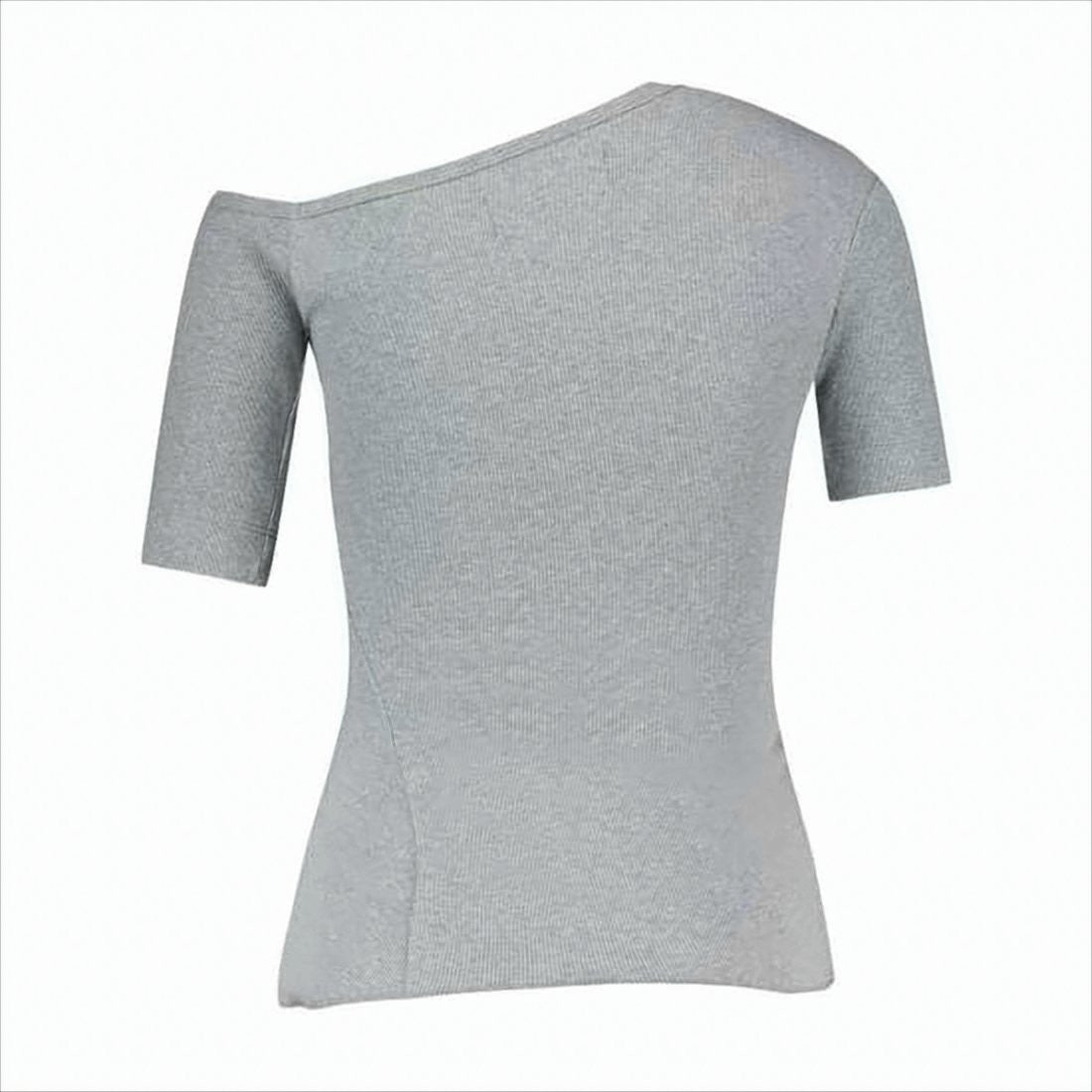 Vivienne Westwood Ribbed Short-Sleeved Top With Unique Hemline