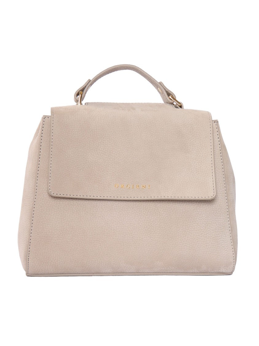 Claudio Orciani Structured Handbag In Smooth Calf Leather