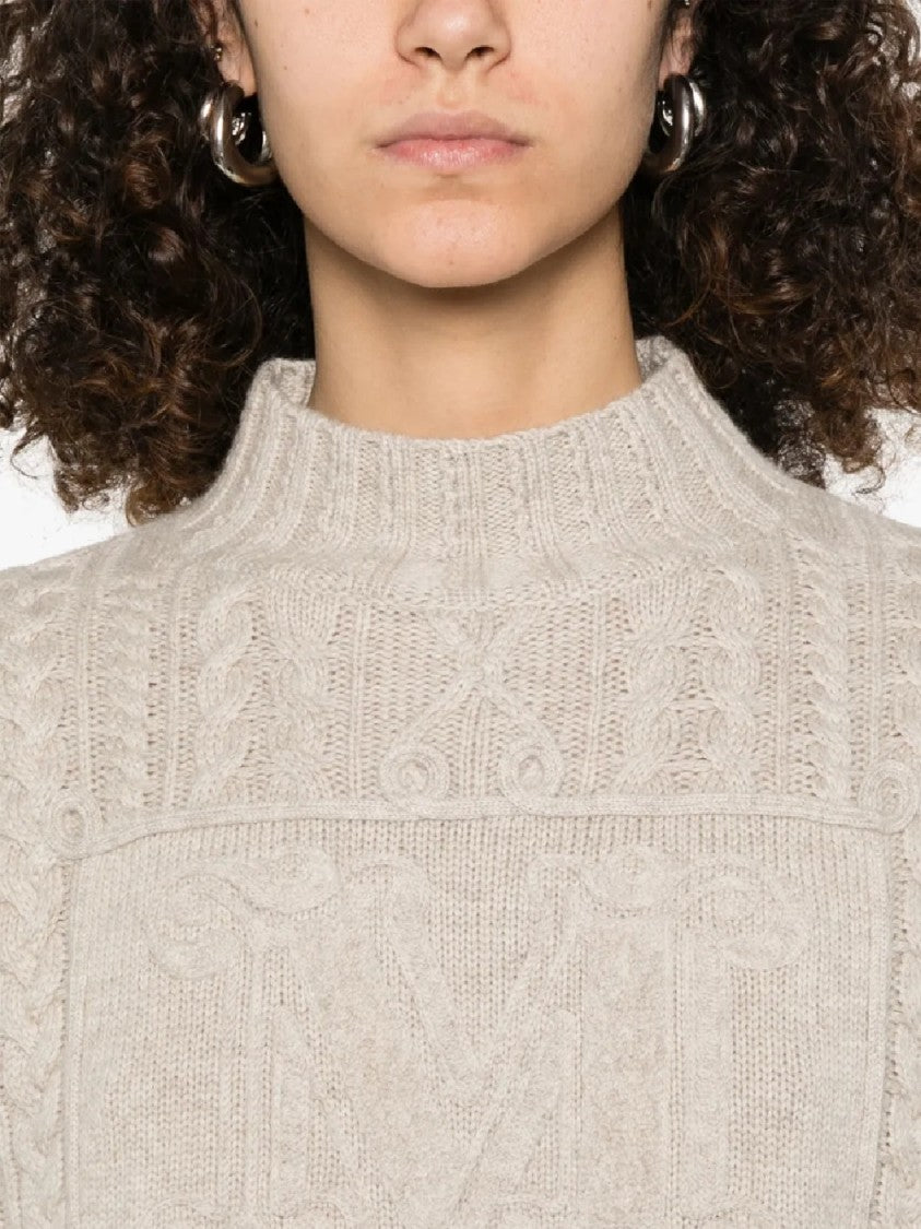 Max Mara Miranda Cable Knit Sweater