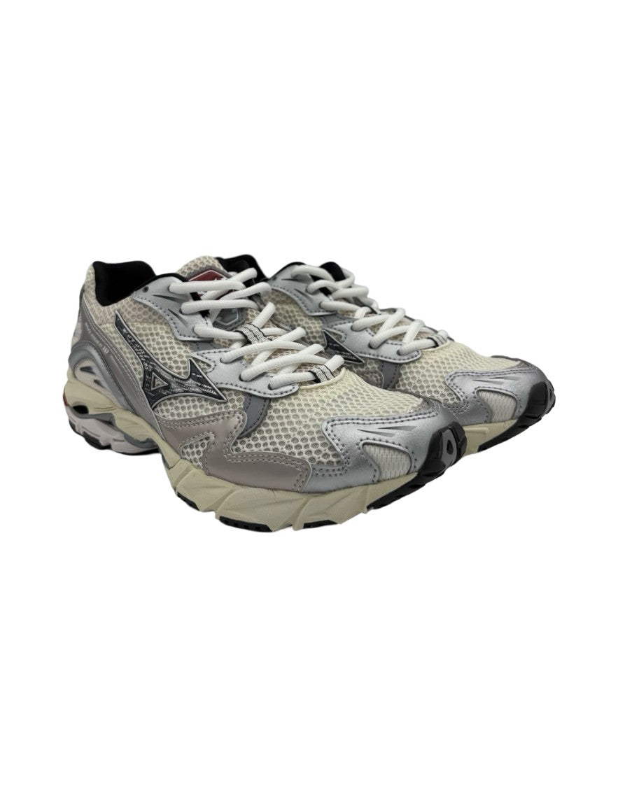 Mizuno Wave Rider Snow White/Black Sand Sneakers