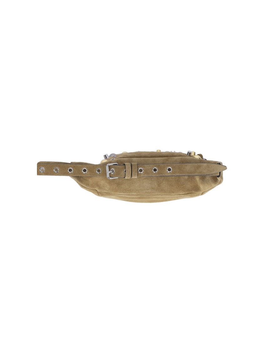 Valentino Garavani "Nellcôte" Waist Bag – Beige
