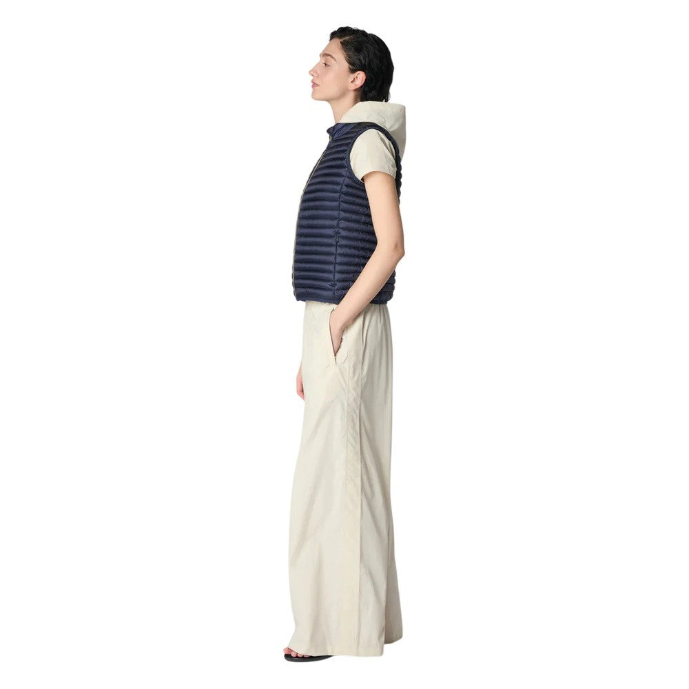 Save The Duck Slim Fit Vest With Mandarin Collar
