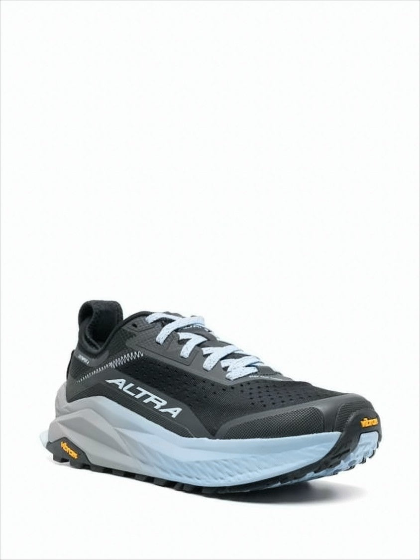 Altra Low-Profile Black Sneakers With Breathable Mesh Upper